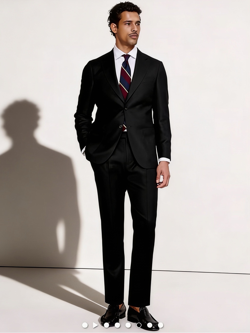 Banana Republic Tailored Slim Fit Italian Black Suit Jacket Size 40r